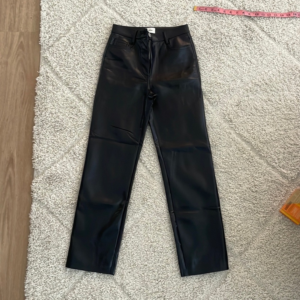 Wilfred (Aritzia) Melina Vegan Leather Pant